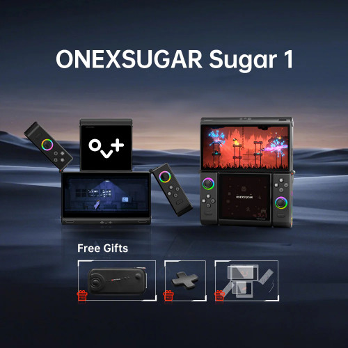 Портативная игровая приставка с двойным экраном ONEXSUGAR Sugar 1 (Gen3-16G+512G)